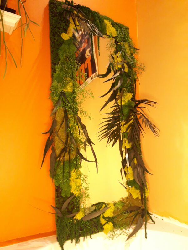 Miroir végétalisé